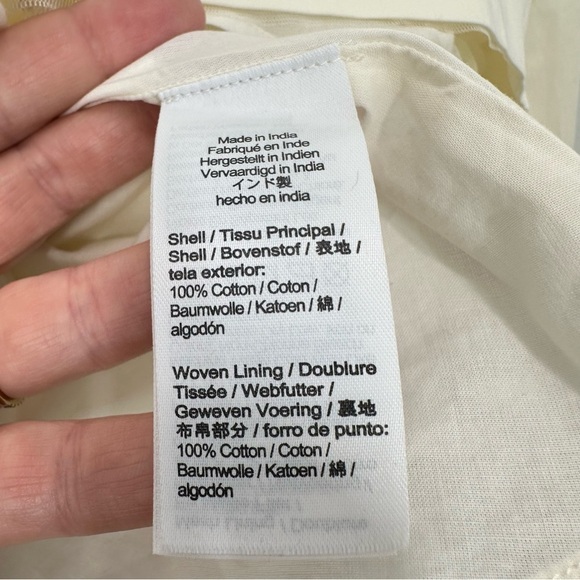 J. Crew Crewcuts Girls Flutter Sleeve Ivory Cream Tulle Dress Girls Size 10 NWT - Picture 6 of 9